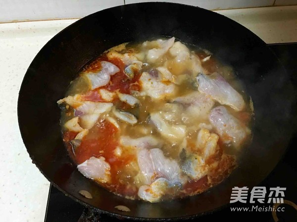 Fish in Hot and Sour Soup recipe