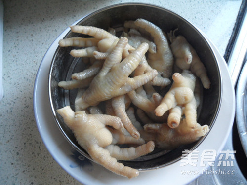 Tiger Skin and Chicken Claws recipe