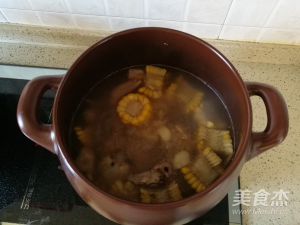 Corn Lotus Root Chicken Soup recipe