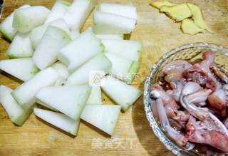 Winter Melon Boiled Frog recipe