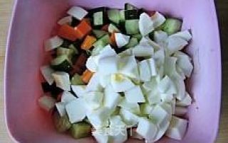 Three Diced Eggs recipe