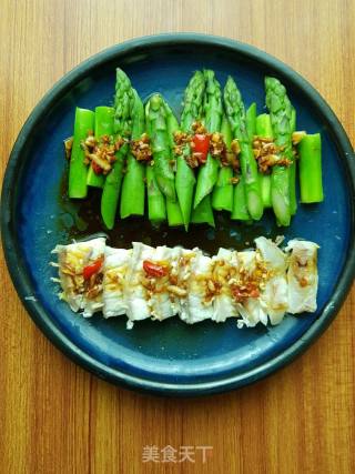 Asparagus and Fish Fillet recipe