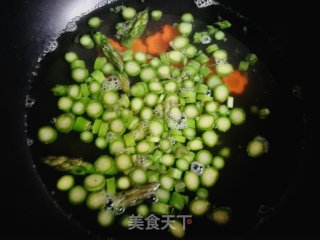 Carrot Fried Double Bamboo Shoots recipe