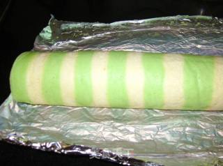 [danlan Striped Cake Roll] An Absolute Fresh Version of The Cake in Summer recipe