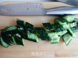 Cucumber with Sesame Sauce recipe