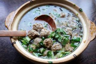 Lamb Meatball Soup recipe