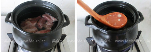 Yam Pork Ribs Claypot recipe