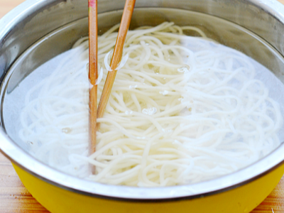 Cold Noodles recipe