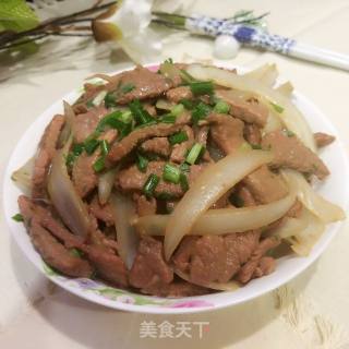 Fried Beef with Onion and Cumin recipe