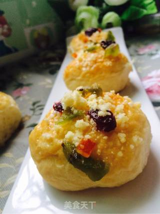 #四session Baking Contest and is Love to Eat Festival#puffed Puff Pastry with Nuts recipe