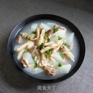 Lean Chicken Feet and Carrot Soup recipe