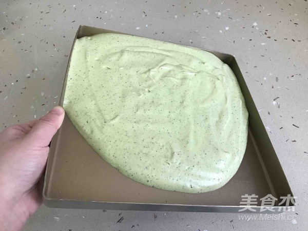 Matcha Cake Roll recipe