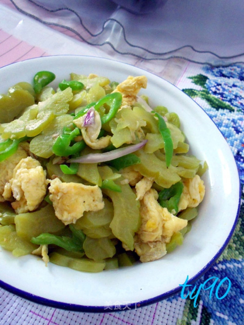 Bitter Gourd Scrambled Eggs recipe