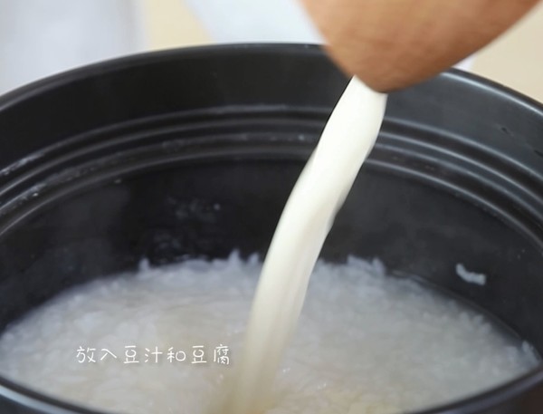 Shimei Congee-diet Therapy Congee|"tofu and Soy Milk Congee" Lower Blood Pressure recipe