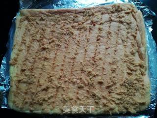 Pork Floss Cake Roll recipe