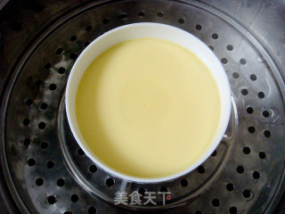 Steamed Egg Custard (one Type of Steamed Egg with Two Flavors) recipe