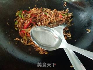 Fried Dried Small River Prawns with Chili recipe