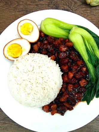 Braised Pork on Rice recipe