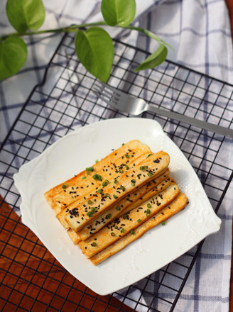 Spicy Grilled Tofu Strips recipe