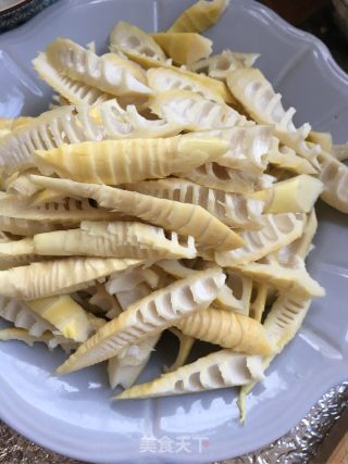 Braised Bamboo Shoots in Oil recipe