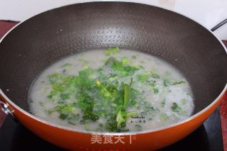 Choy Sum and Taro Soup recipe