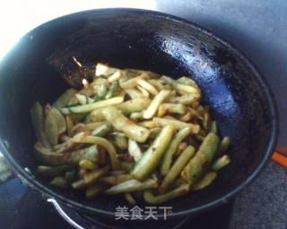 Dry Stir-fried Double Strips recipe