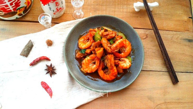 Shrimp Eat Chicken recipe