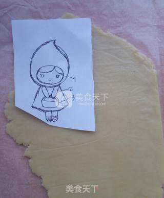 #aca烤明星大赛#little Red Riding Hood Big Bad Wolf Cookies recipe
