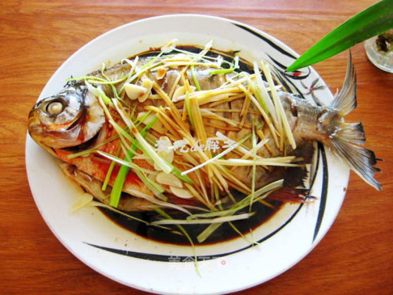 Steamed Red Pomfret recipe