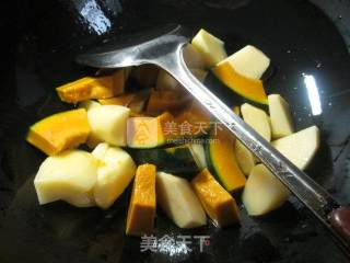 Potato Boiled Pumpkin recipe