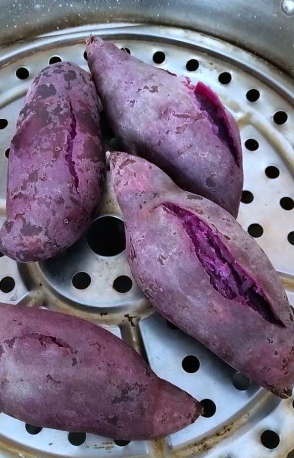 Purple Sweet Potato Tremella Pulp recipe