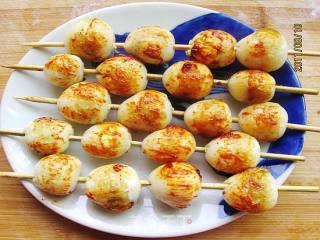 Spicy Tiger Skin Egg Skewers recipe