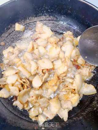 Stir-fried Kohlrabi with Twice-cooked Pork recipe