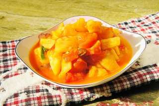 Stir-fried Tomatoes with Pineapple recipe