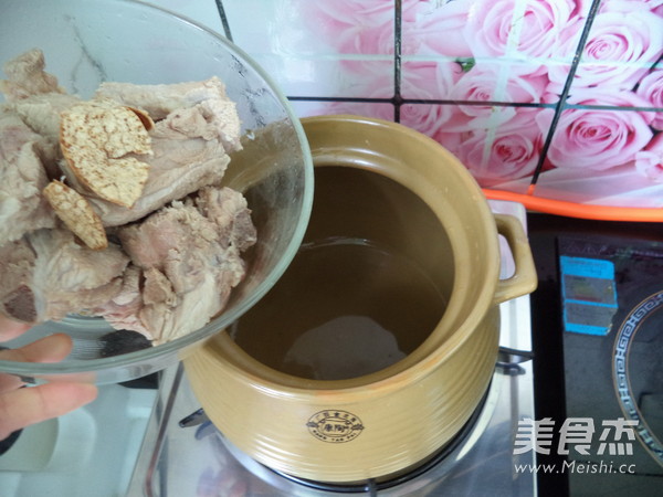 Yam Pork Ribs Soup recipe