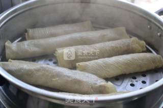 Shrimp Tofu Skin Meat Rolls recipe