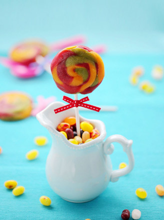 Rainbow Lollipop Buns recipe