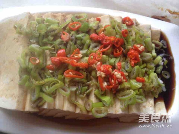 Microwave Steamed Tofu recipe
