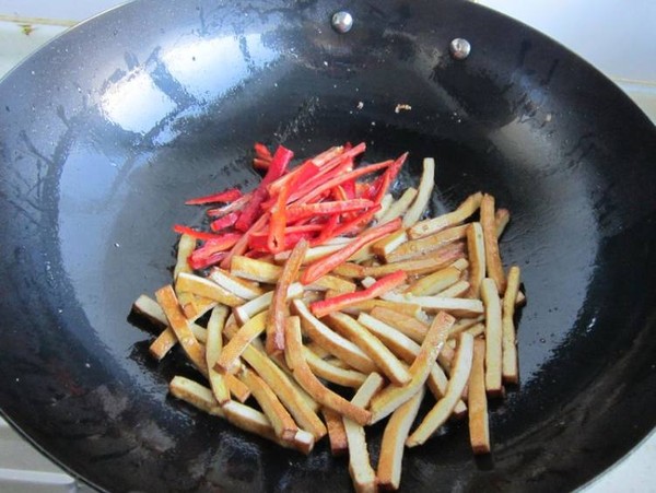 Stir-fried Lamb with Leek recipe