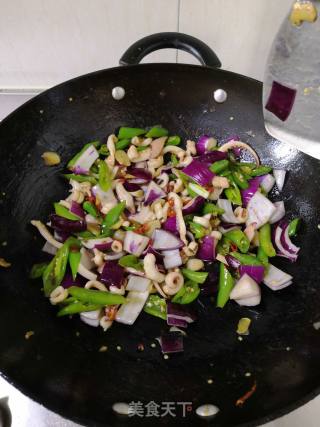 Spicy Fried Squid recipe
