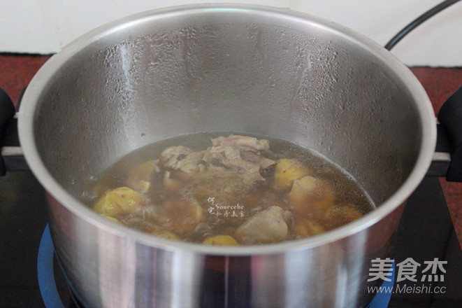 Chestnut Chicken Soup recipe