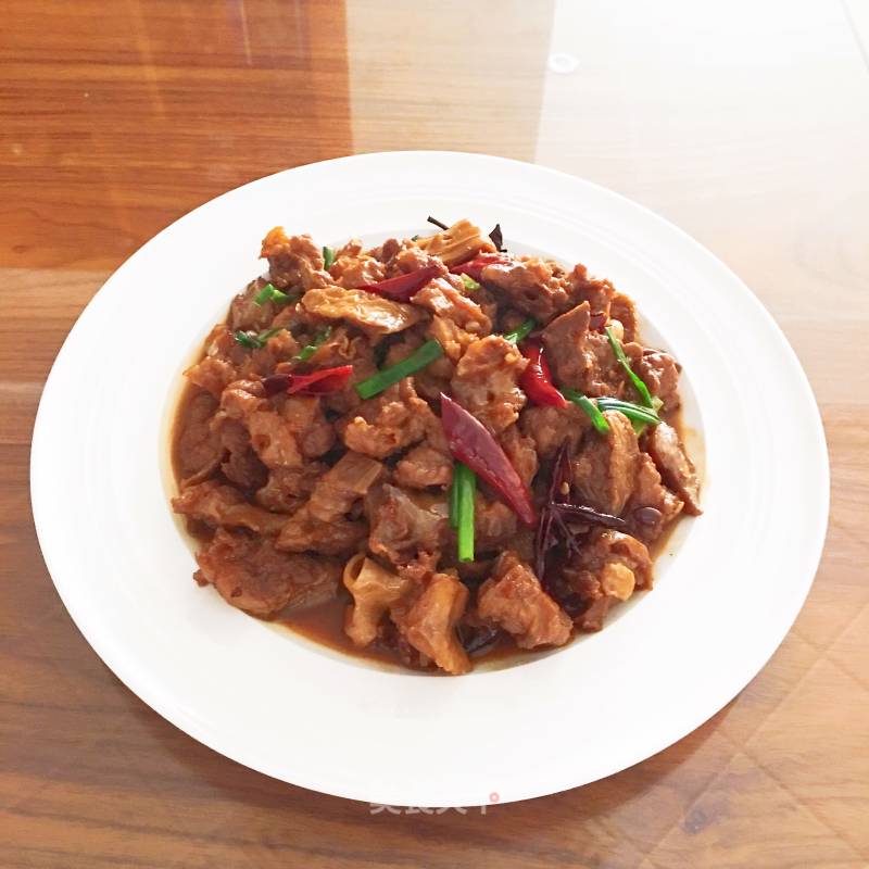 Braised Pork Lung recipe