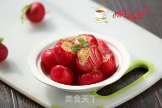 Osmanthus Sweet and Sour Cherry Radish recipe