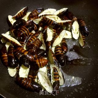 Dried Cumin Cicada Pupa recipe