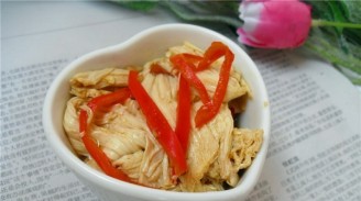 Red Pepper Mixed with Yuba recipe