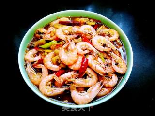 Delicious Small Stir-fry-spicy River Prawns recipe