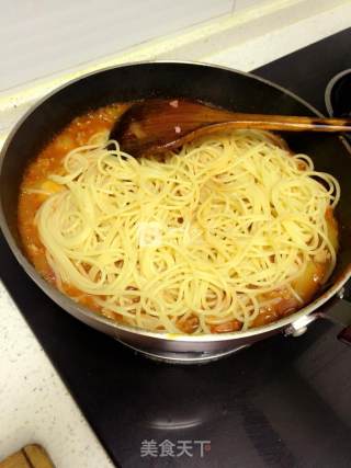 Seafood Spaghetti Bolognese recipe