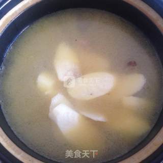 Yam Stewed Lamb Soup recipe