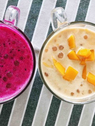 Mango Pitaya Sago recipe