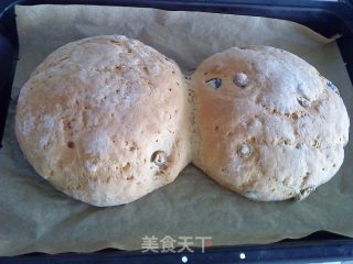 Olive Bean Rye Bread recipe